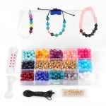 DIY Beads Supplier - Hot Selling DIY Necklace Bracelet Handmade Beaded Material 6mm Resin Beads 8mm Acrylic Rice Beads