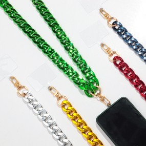 Metal Chain Factory - High Quality Metal Color Eco-friendly Electroplated Shiny Gold Color Long Bag Chain