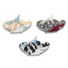 Animal Brooch Supplier - Cute 2025 New Abstract Animal Clothing Accessories Colorful Acetate Sheet Patchwork Pin