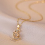 Moon Star Set Manufacturer - Hot Selling High Quality Moon and Star Fashion All Star Moon New Design Sense Pendant