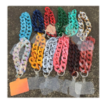 Handmade Chain Manufacturer - Ins New Hot Selling Handmade Mobile Phone Pendant Accessory Laser Marbling Acrylic Chain