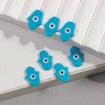 Natural Beads Manufacturer - Wholesale Natural Synthetic Pearl Turquoise Evil Eyes Shell Hamsa Hand Blue Fatima's Hand Beads