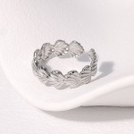 贝壳戒指供应商-2025夏季畅销女士戒指可爱夏季海滩贝壳设计不锈钢订婚