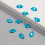 Natural Beads Manufacturer - Wholesale Natural Synthetic Pearl Turquoise Evil Eyes Shell Hamsa Hand Blue Fatima's Hand Beads