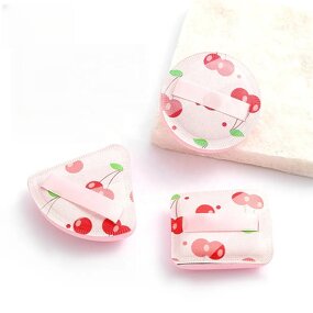 Makeup Sponge Manufacturer - Super Soft Cherry Powder, Dry & Wet Dual Use