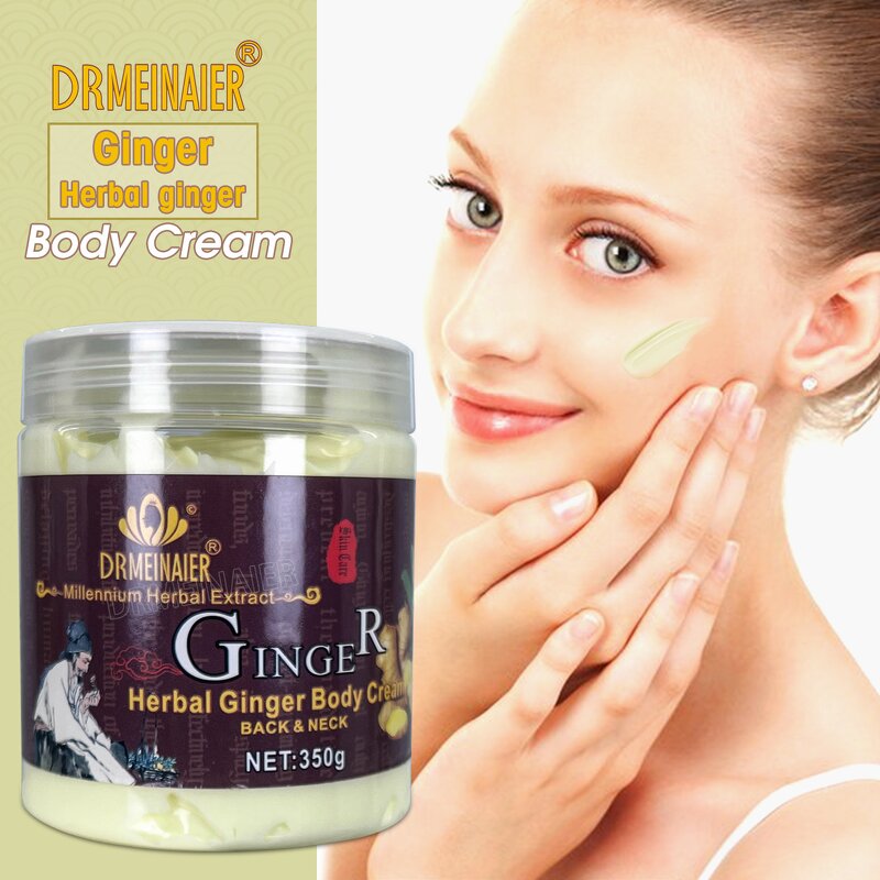 Herbal Ginger Body Cream Manufacturer - Private Label Whitening & Relaxing Massage Cream