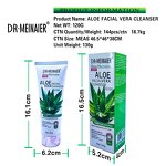 Aloe Vera Facial Cleanser - Natural Fresh Foam for Deep Pore & Acne Care