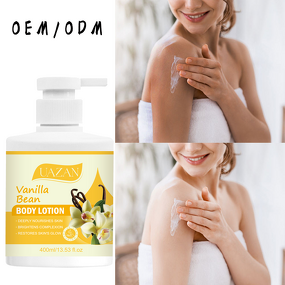 Shea Butter Body Lotion Manufacturer - Vegan Herbal Vanilla Bean Lightweight 24-Hour Moisture