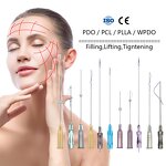 PCL Threads Manufacturer - 18G 100mm Barbed Facial Lifting Threads