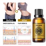 Belly Sculpting Massage Oil - 10ml Ginger Essential Oil for Anti-Cellulite