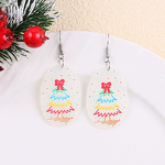 Christmas Tree Acrylic Earrings Manufacturer - Personalized Candy Colored for Women