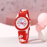 Children's Watch Manufacturer - Cute Little Bee Cartoon Dial & Silicone Band