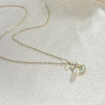 Pearl Necklace Factory - OEM Shell with Pearl Brass Pendant for Women
