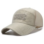 Sun Hat Factory - OEM Men's Linen Net Sunscreen Baseball Extended Eaves