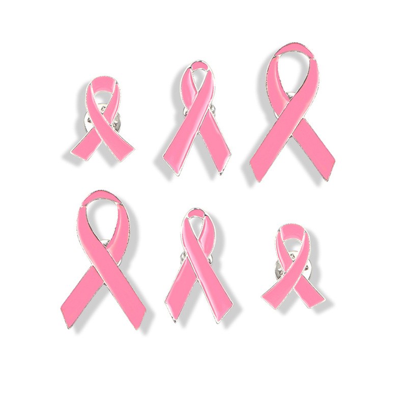Pink Ribbon Pin Factory - OEM Breast Cancer Awareness Enamel Badge