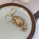 圣诞老人钥匙扣厂家-可定制钻石水晶可爱圣诞礼品