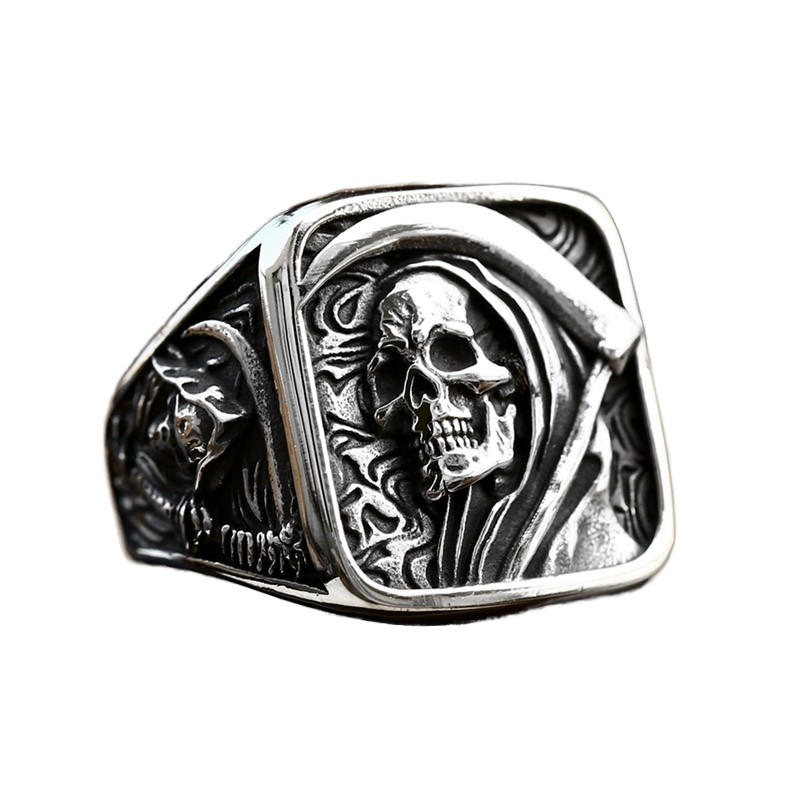 Skull Ring Factory - OEM Stainless Steel Vintage Punk Biker Jewelry