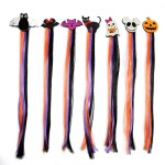 Halloween Hairpin Manufacturer - OEM Children Braid Wig Black Cosplay Decoration