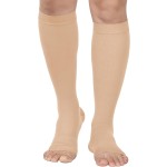 Compression Socks Manufacturer - OEM Open Toe Sports Calf Long Barrel Socks