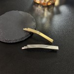 发夹厂家-可定制简约金银金属合金发饰