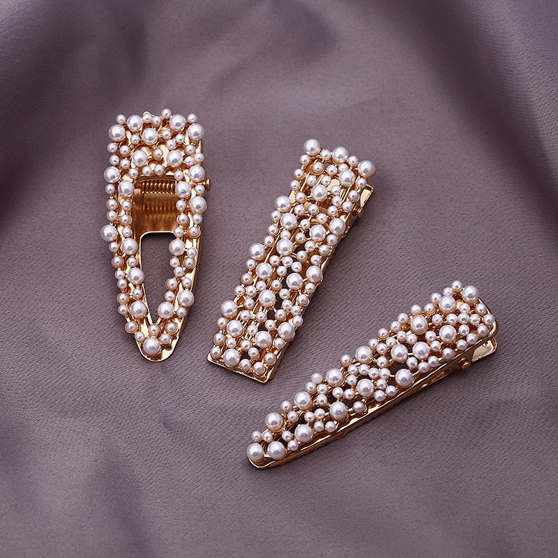 Pearl Hair Clip Factory - OEM Duckbill Water Drops Style Hair Accessories