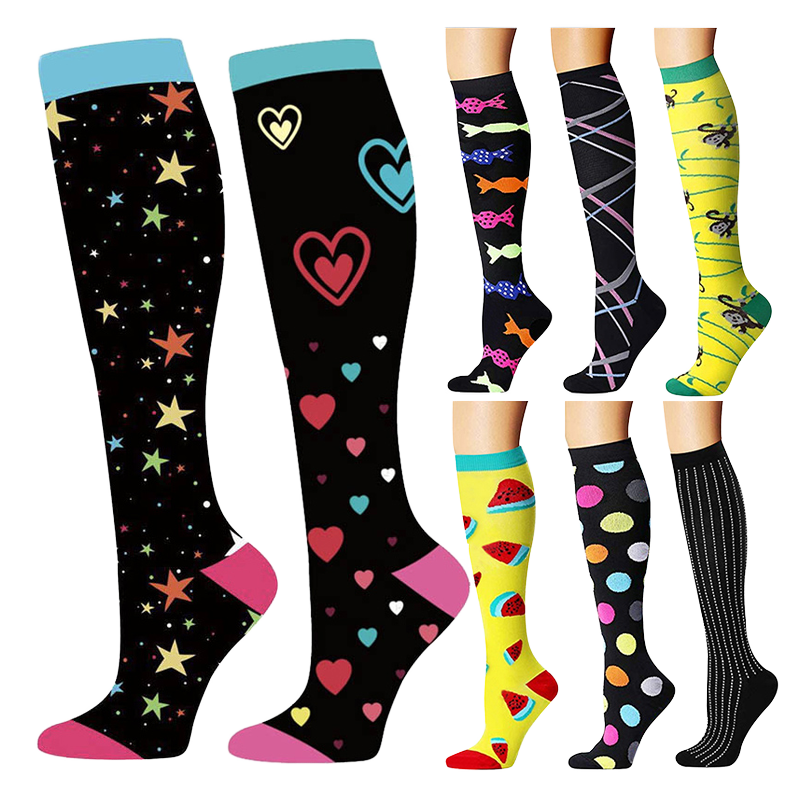 Pressure Socks Factory - OEM Long Tube Men Women Sports Compression Socks