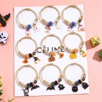万圣节手链工厂-可定制不锈钢女巫鬼魂南瓜