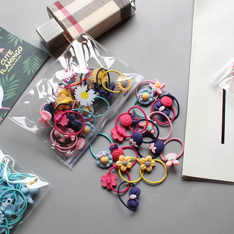 Hair Band Manufacturer - OEM 20 Pcs Children Elastic Bow Rabbit Ears