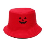 Bucket Hat Factory - OEM Hip Hop Pumpkin Ghost Embroidery Two-sided