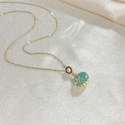 Stainless Steel Necklace Factory - OEM Ocean Series Brass Pendant for Women
