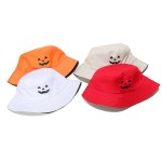 Bucket Hat Factory - OEM Hip Hop Pumpkin Ghost Embroidery Two-sided