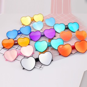 Candy Sunglasses Manufacturer - OEM 21 Colors Dazzle Love Fashion Glasses