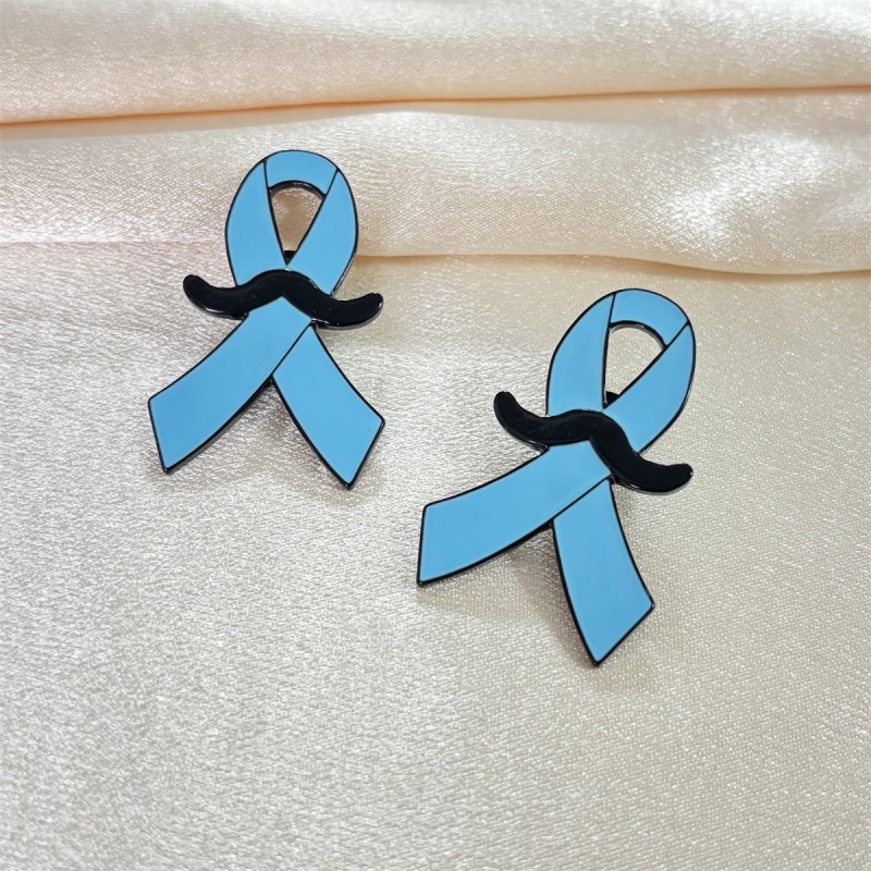 Brooch Manufacturer - OEM Large Size Beard Ribbon Series Promotional Gift