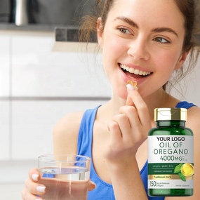 Oregano Oil Softgels Manufacturer - OEM Promote Digestion Enhance Immunity