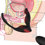 Anal Butt Plug Manufacturer - 9 Patterns Vibrating Prostate Massager Silicone