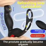 Anal Butt Plug Manufacturer - Remote Control 9 Patterns Vibrating Mini Prostate Massager