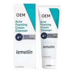 Acne Foaming Cream Manufacturer - OEM Private Label with Hyaluronic Acid