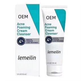 Acne Foaming Cream Manufacturer - OEM Private Label with Hyaluronic Acid