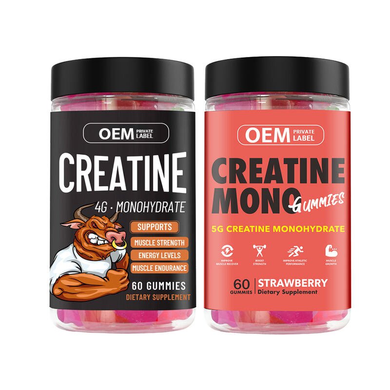 Creatine Monohydrate Gummies Manufacturer - OEM Food-Grade Vitamin-Infused for Muscle Gain