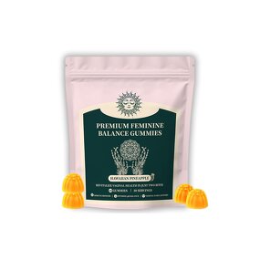 Feminine Balance Gummies Manufacturer - Factory Wholesale Pineapple Flavor for Women's Hormone Health