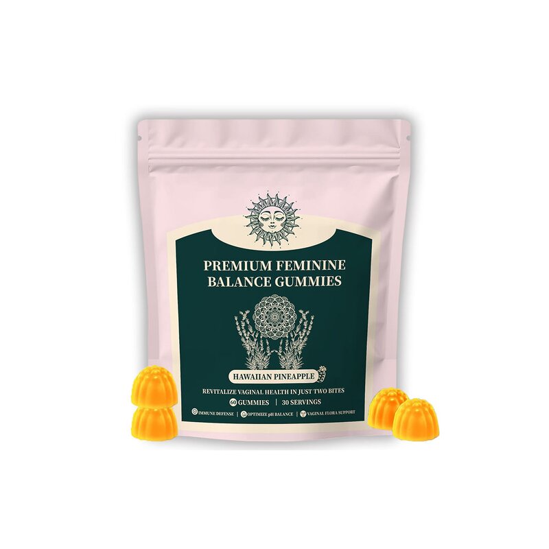 Feminine Balance Gummies Manufacturer - Factory Wholesale Pineapple Flavor for Women's Hormone Health