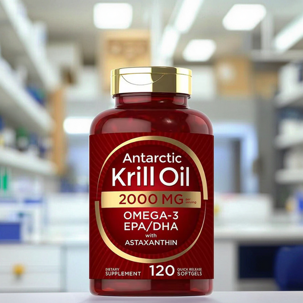Krill Oil Soft Capsules Manufacturer - Factory Wholesale Private Label Astaxanthin Omega-3