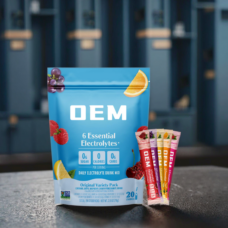 Probiotic Electrolyte Powder Manufacturer - Factory Wholesale with 6 Key Vitamins No Sugar