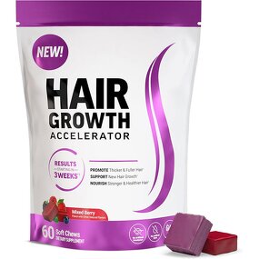 Hair Growth Vitamins Gummies Manufacturer - Factory Supplied Food Grade for Women Biotin Supplement