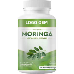 Moringa Bark Capsules Manufacturer - Factory Wholesale Private Label Food Grade 99% Rich Vitamin C