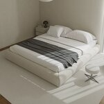 Modern Wood Double Bed Manufacturer - European Style Luxury Floor Bedroom Furniture