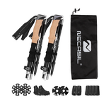 Trekking Poles Manufacturer - Collapsible 2-Piece Set for Seniors, Women & Men