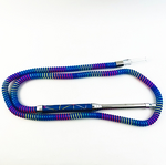 Hookah Hose Manufacturer - Acrylic Leather with Detachable Stainless Steel Mouth Tip