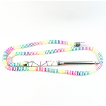 Hookah Hose Manufacturer - Acrylic Leather with Detachable Stainless Steel Mouth Tip