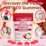 Apple Cider Vinegar Gummies Manufacturer - 90 Count 1500mg for Digestive Health